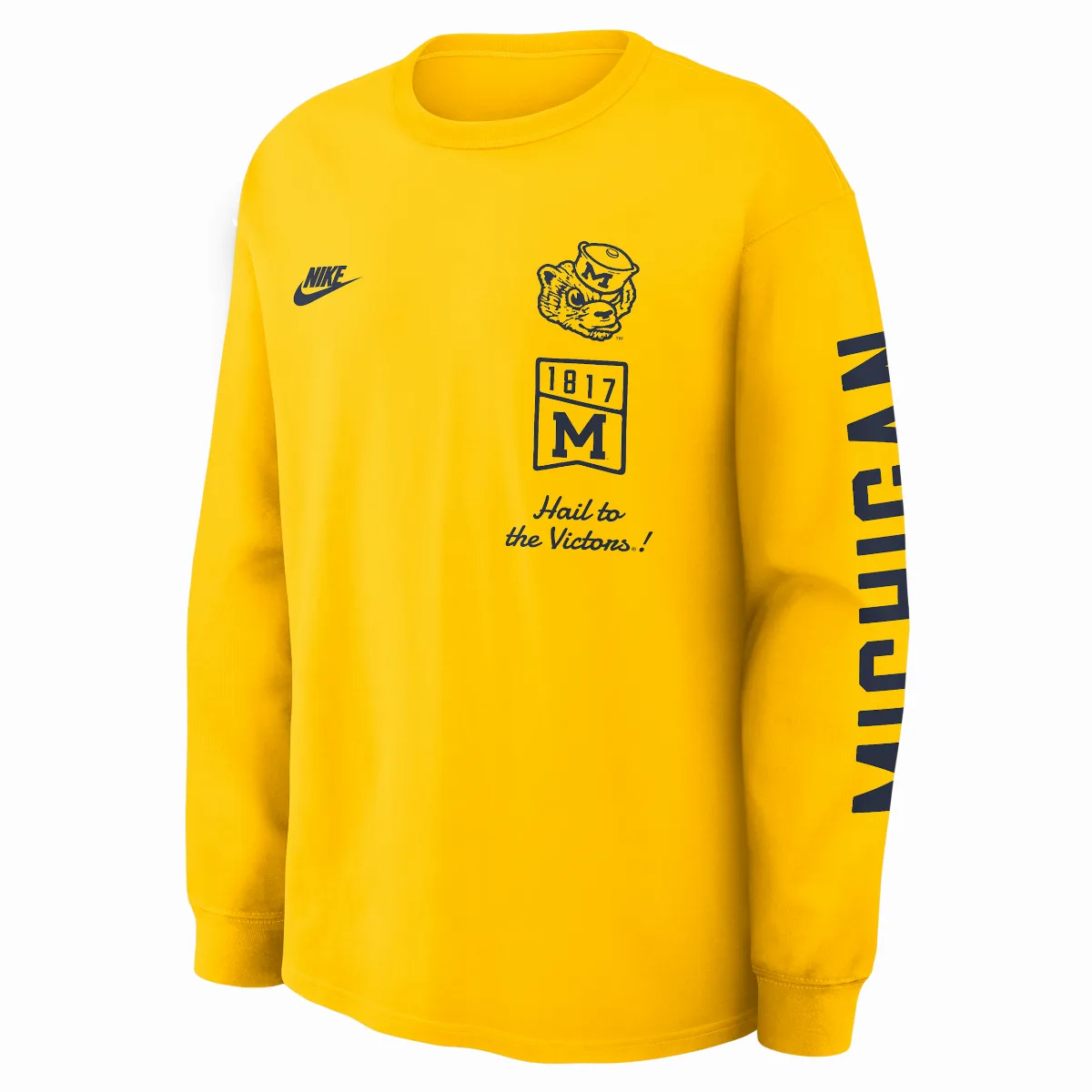 Michigan Legacy College Long-Sleeve T-Shirt by Nike