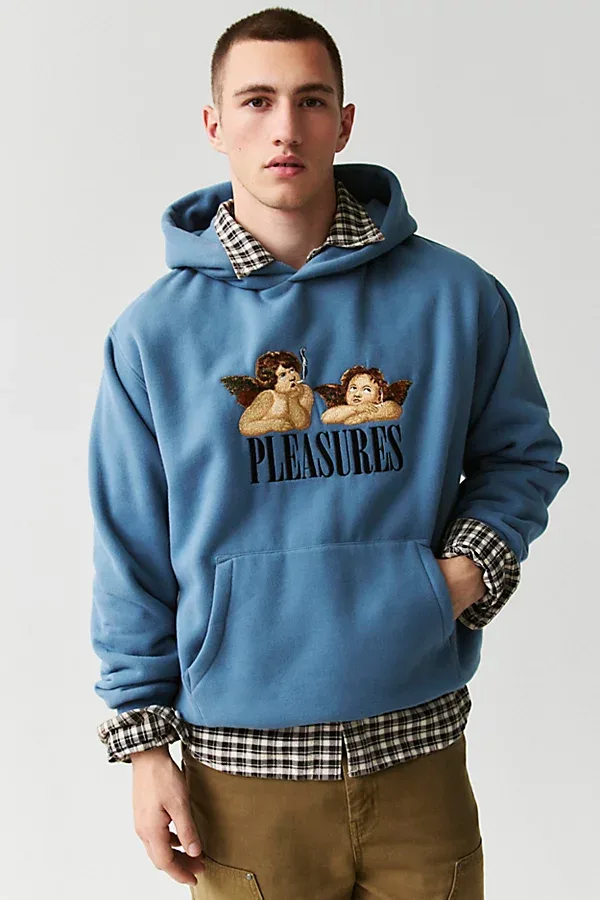 Dynamic Graphic Hoodie Sweatshirt by PLEASURES