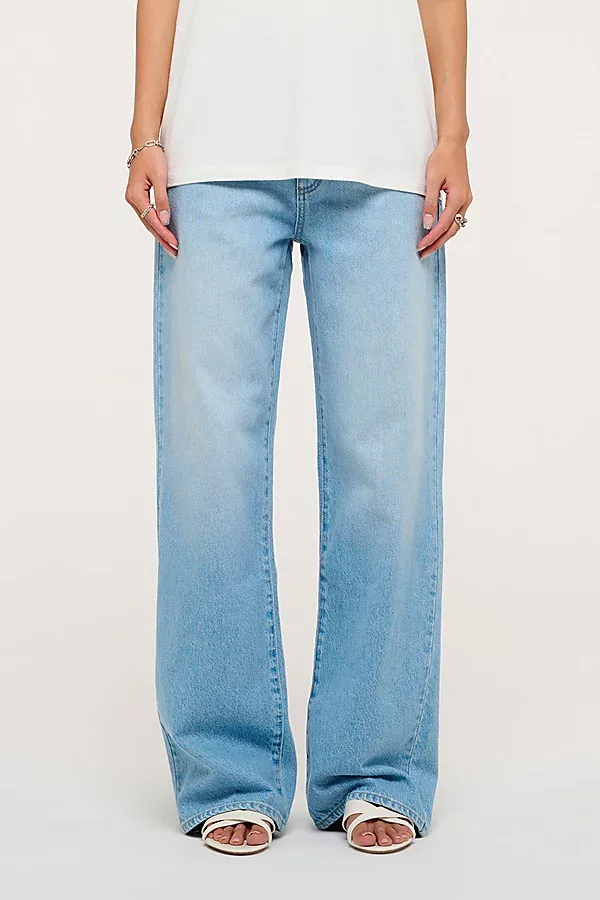 95 Mid Baggy Brie Eyelet Jean by Abrand Jeans