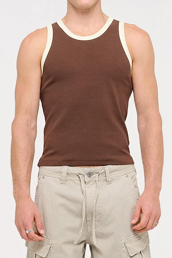 Troye Ringer Tank Top by Abrand Jeans