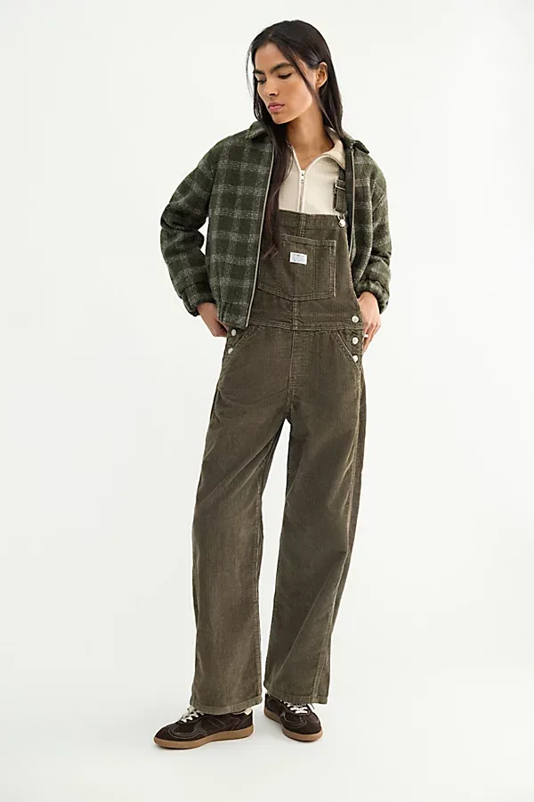Levis Baggy Corduroy Overalls by Levi's