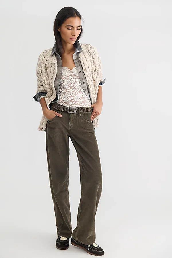 Levis Low Loose Corduroy Jeans by Levi's