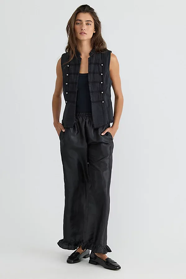Lisa Says Gah! Liora Ruffle Hem Pants by Lisa Says Gah