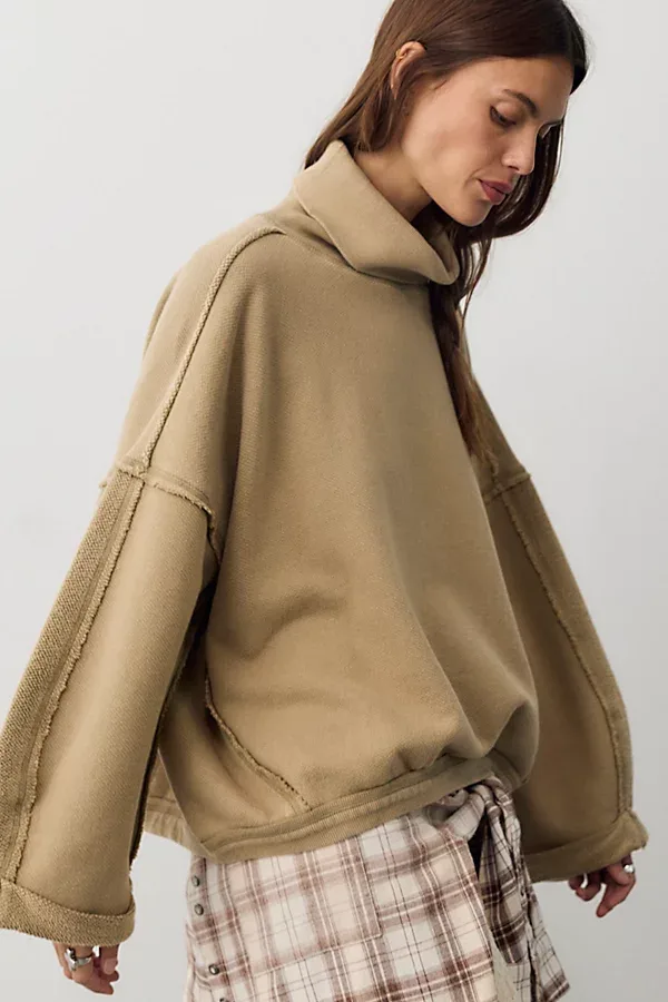 We the Free Mod in This Funnel-Neck Pullover by Free People