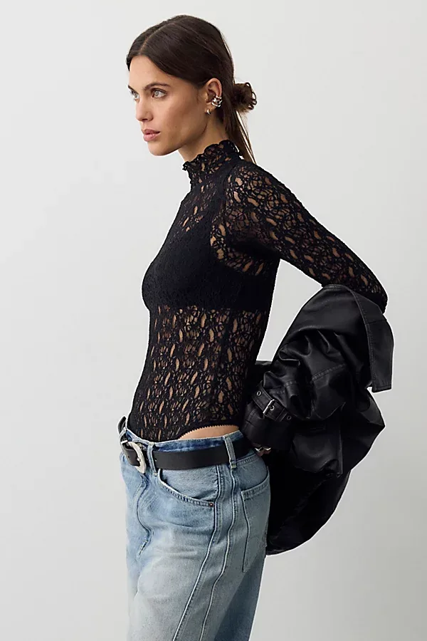 Lacey Talk Bodysuit by Free People