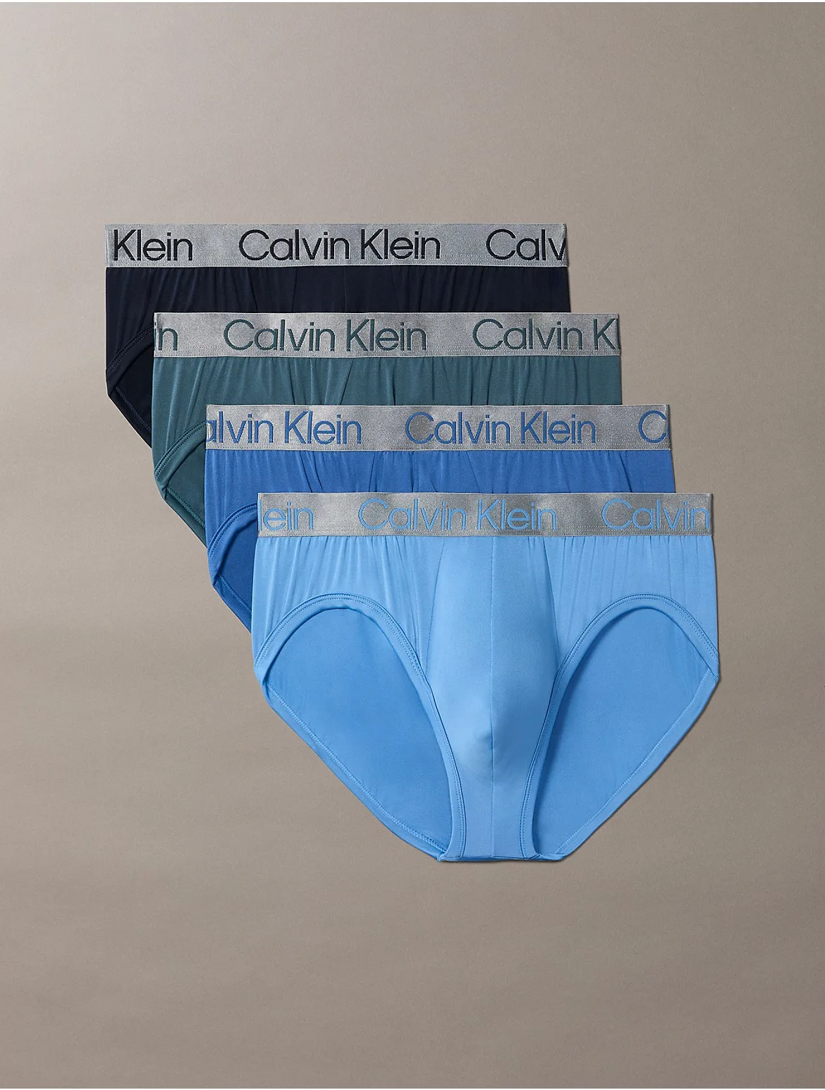 Chromatic 4-Pack Hip Brief by Calvin Klein