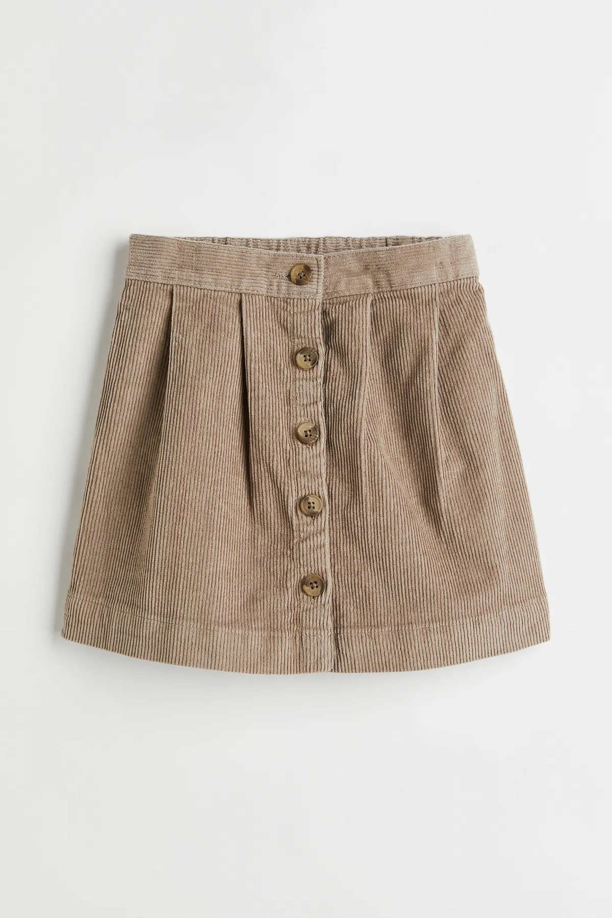 Cotton Corduroy Skirt by H&M