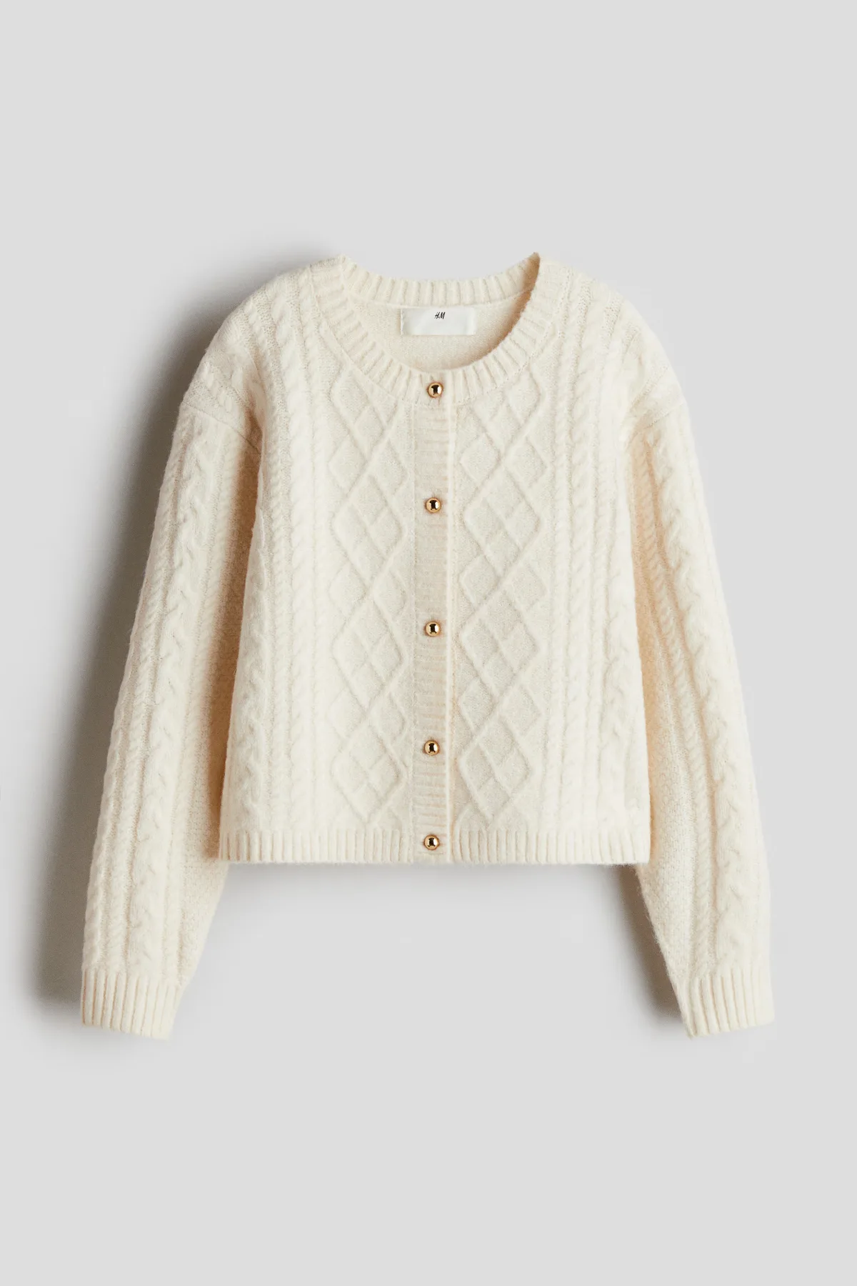 Cable-Knit Cardigan by H&M