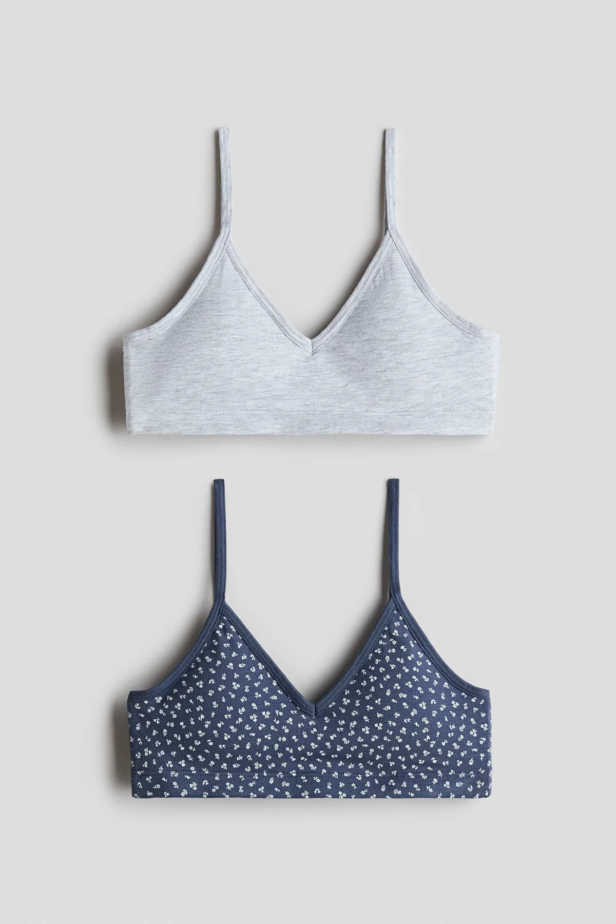 2-Pack Padded Short Tops by H&M