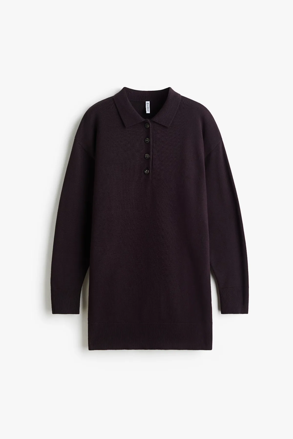 Knit Polo Dress by H&M