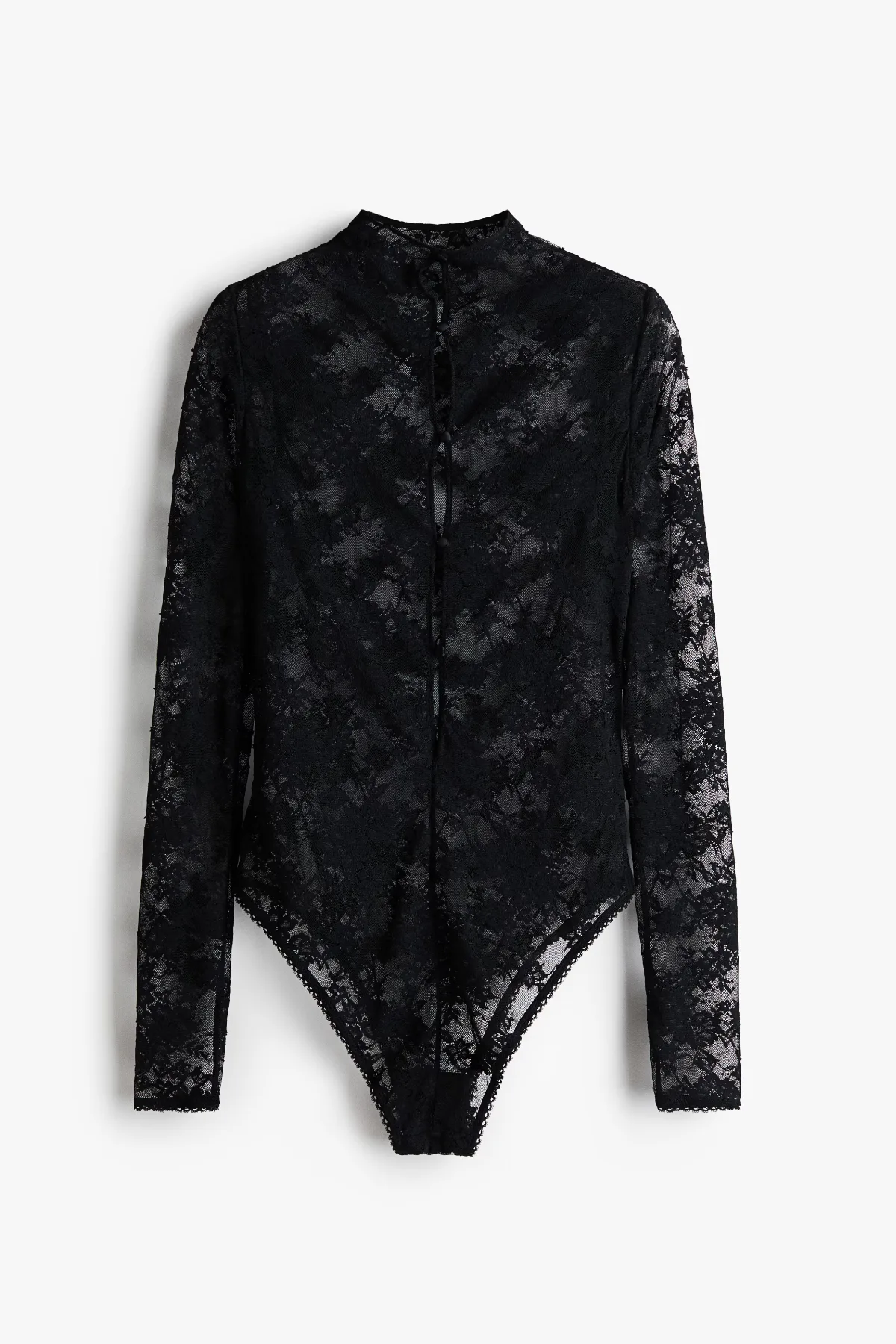 Long-Sleeved Lace Bodysuit by H&M
