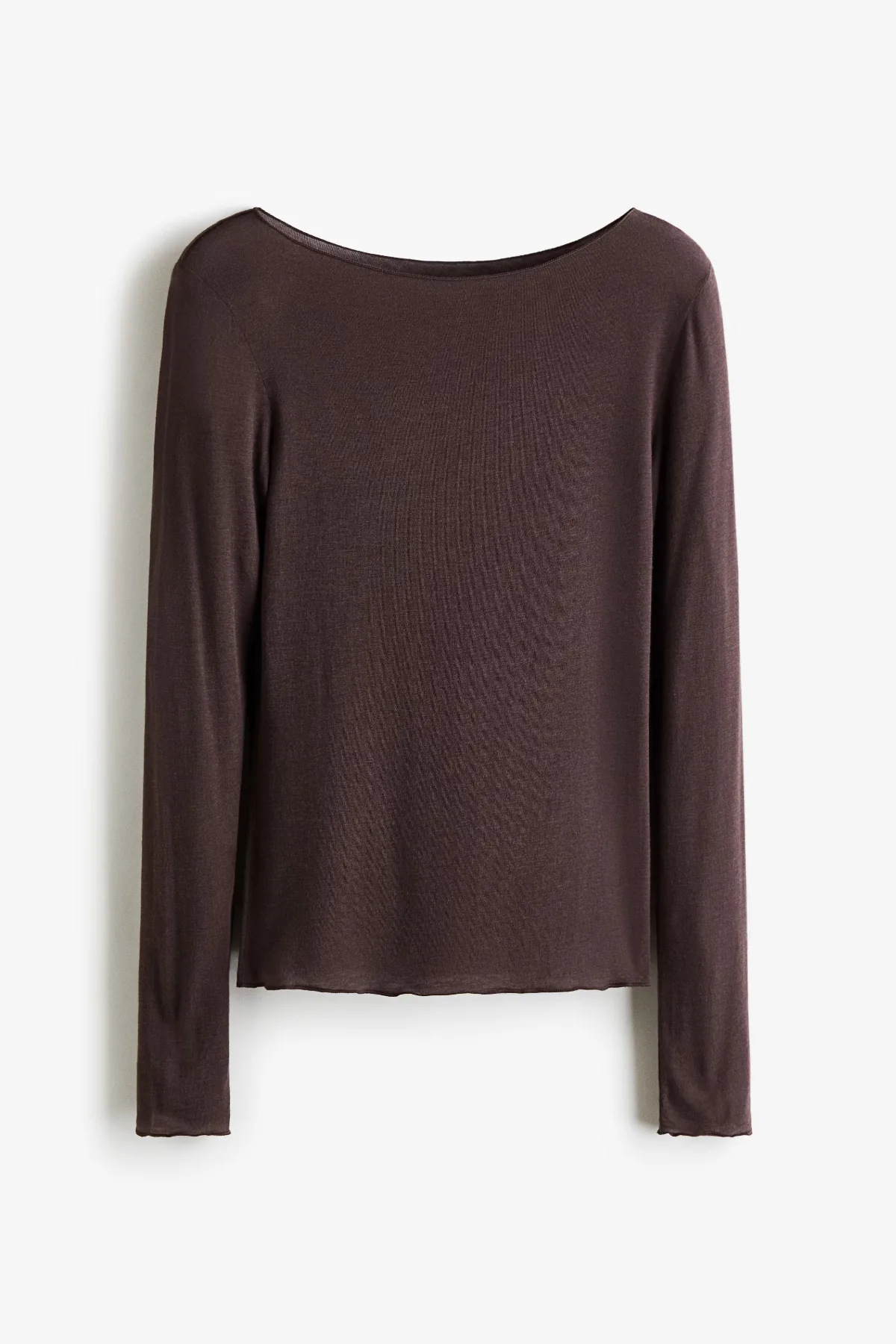 Cashmere-Blend Boat-Neck Top by H&M