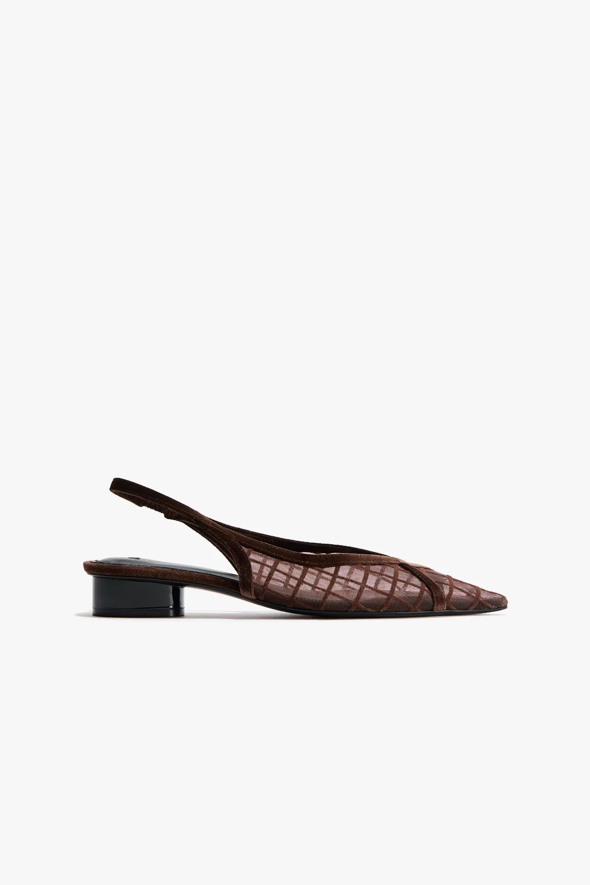 Block-Heeled Slingbacks by H&M