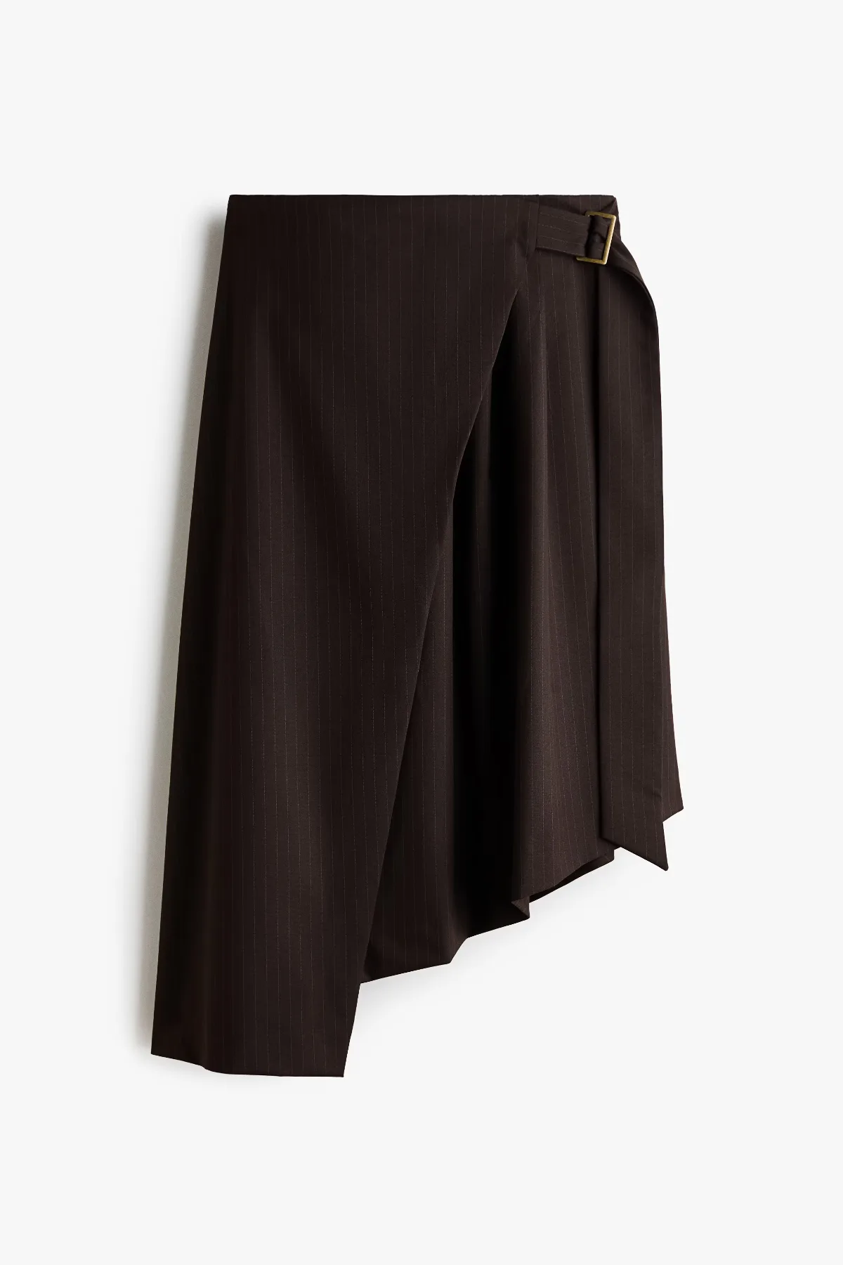 Asymmetric Belt-Detail Skirt by H&M