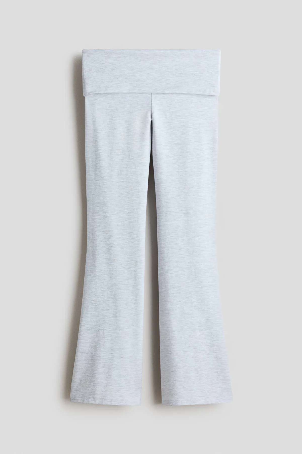 Flared Foldover-Waist Leggings by H&M