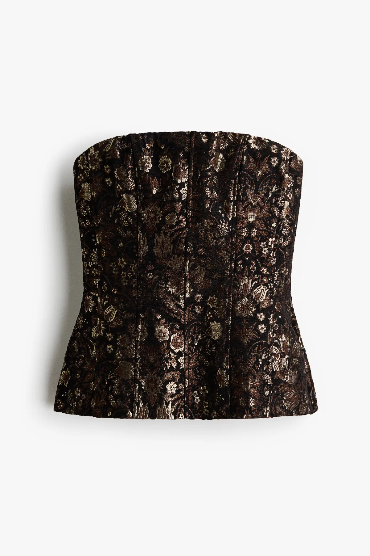 Brocade Bandeau Top by H&M