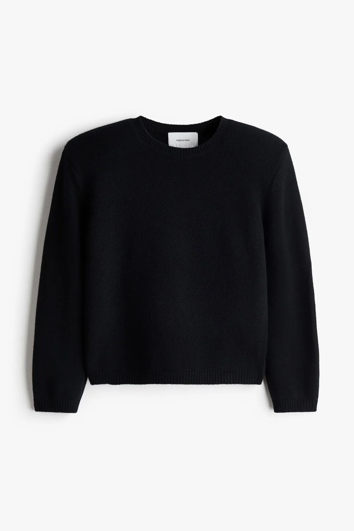 Wool Sweater with Shoulder Pads by H&M