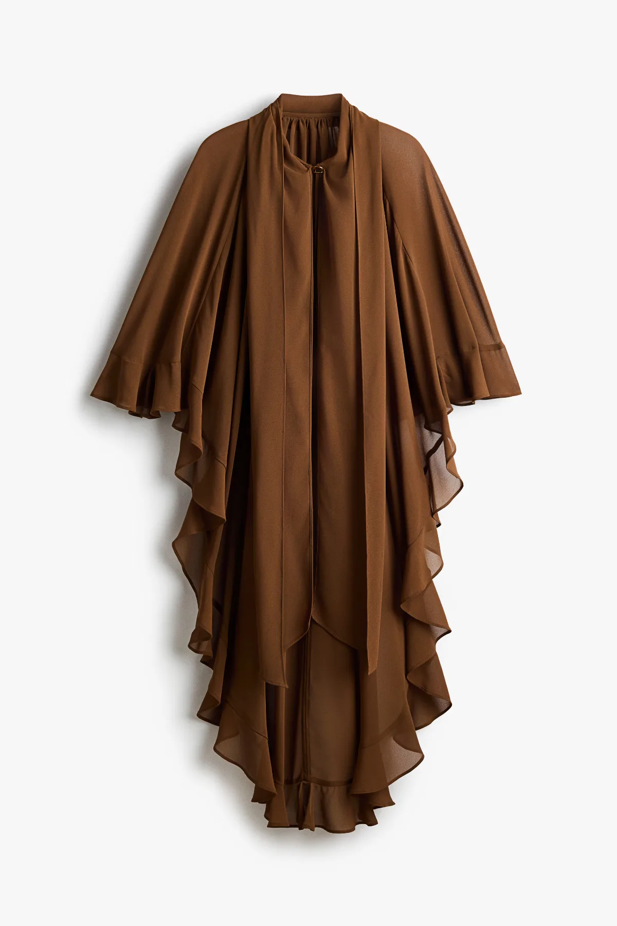 Flounced Chiffon Cape by H&M
