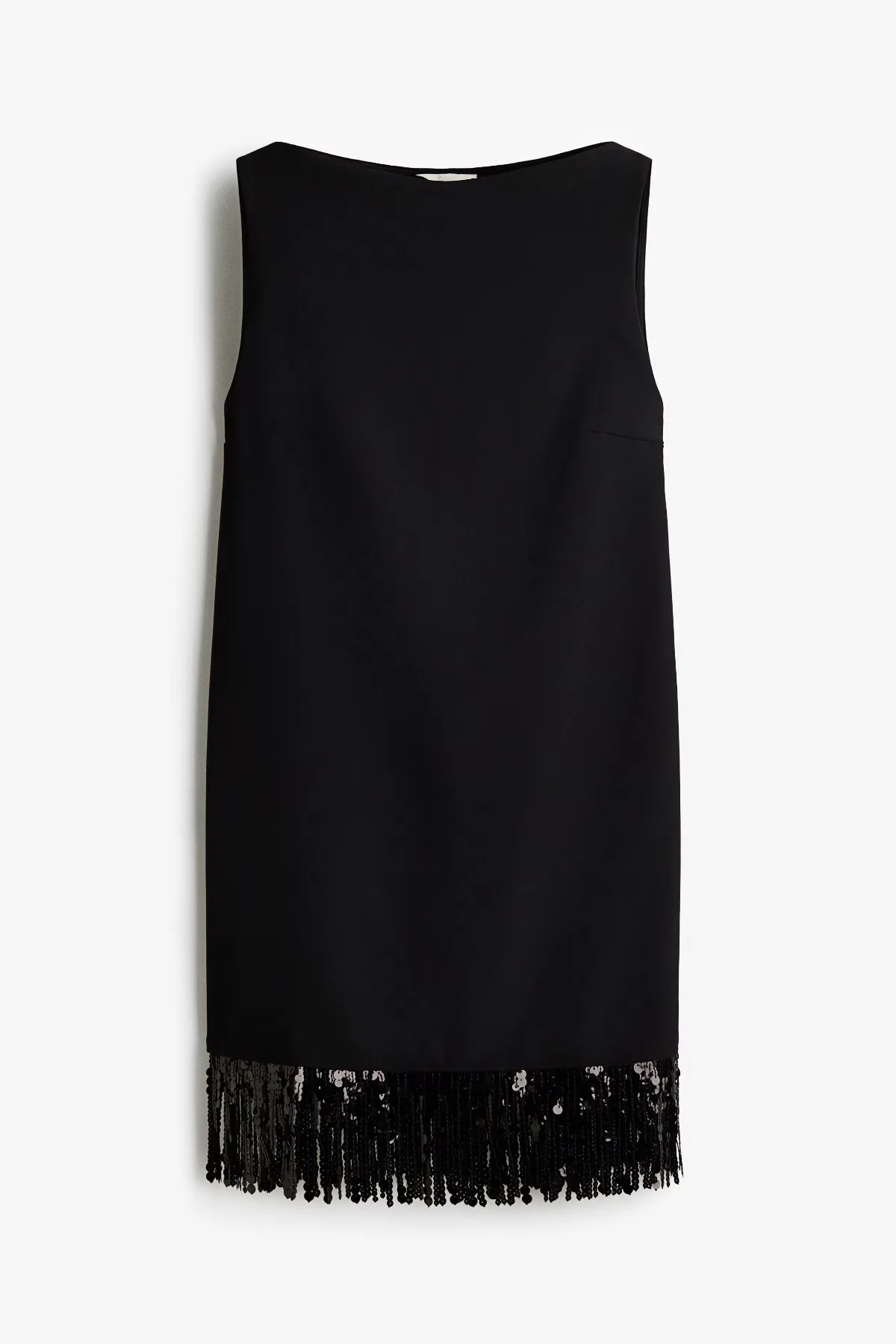 Sequin-Fringed Mini Dress by H&M