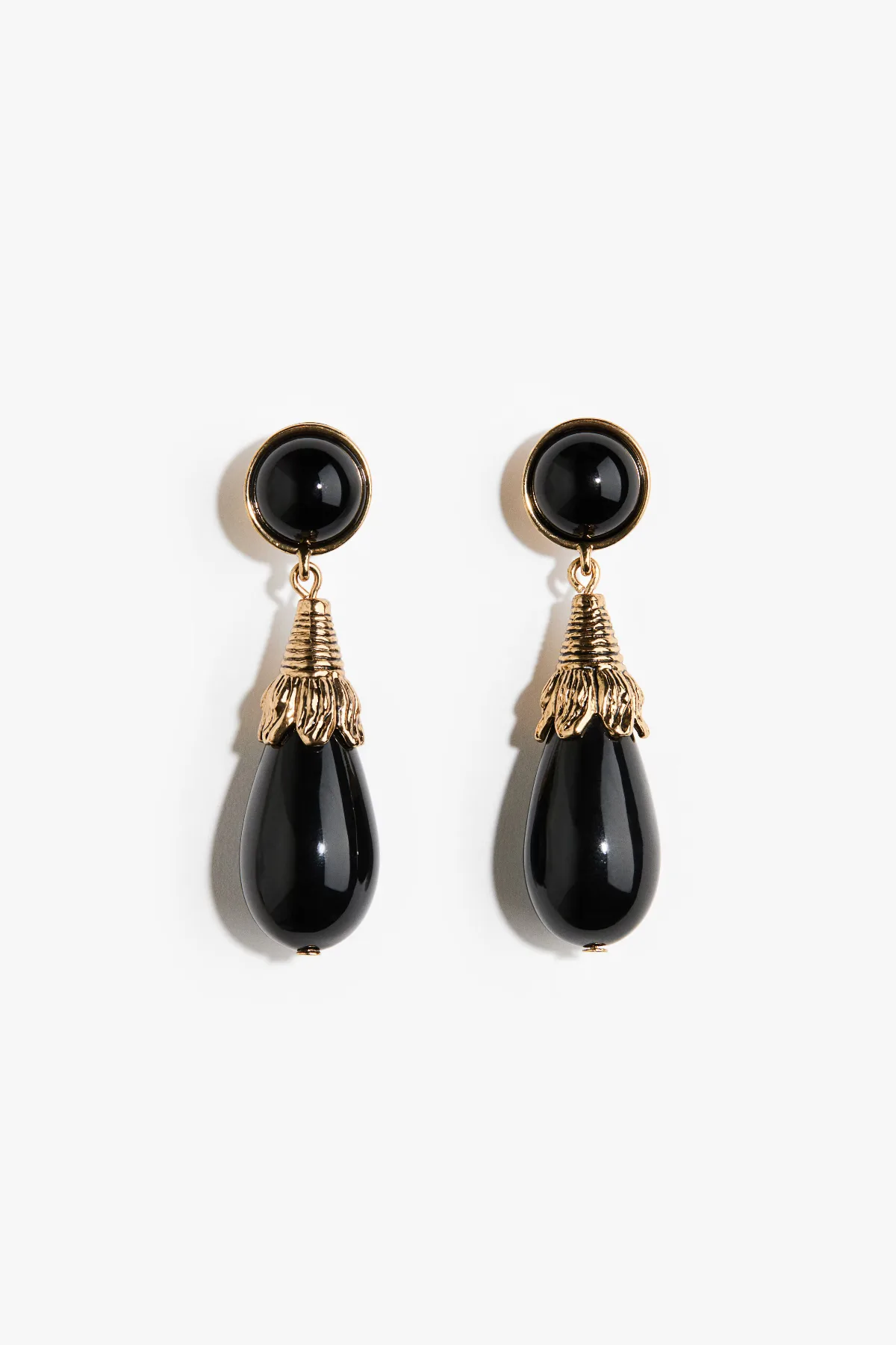 Teardrop Pendant Earrings by H&M