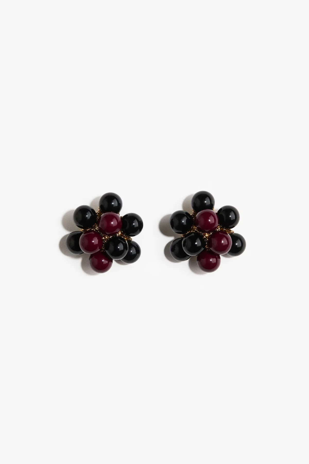 Flower-Shaped Stud Earrings by H&M