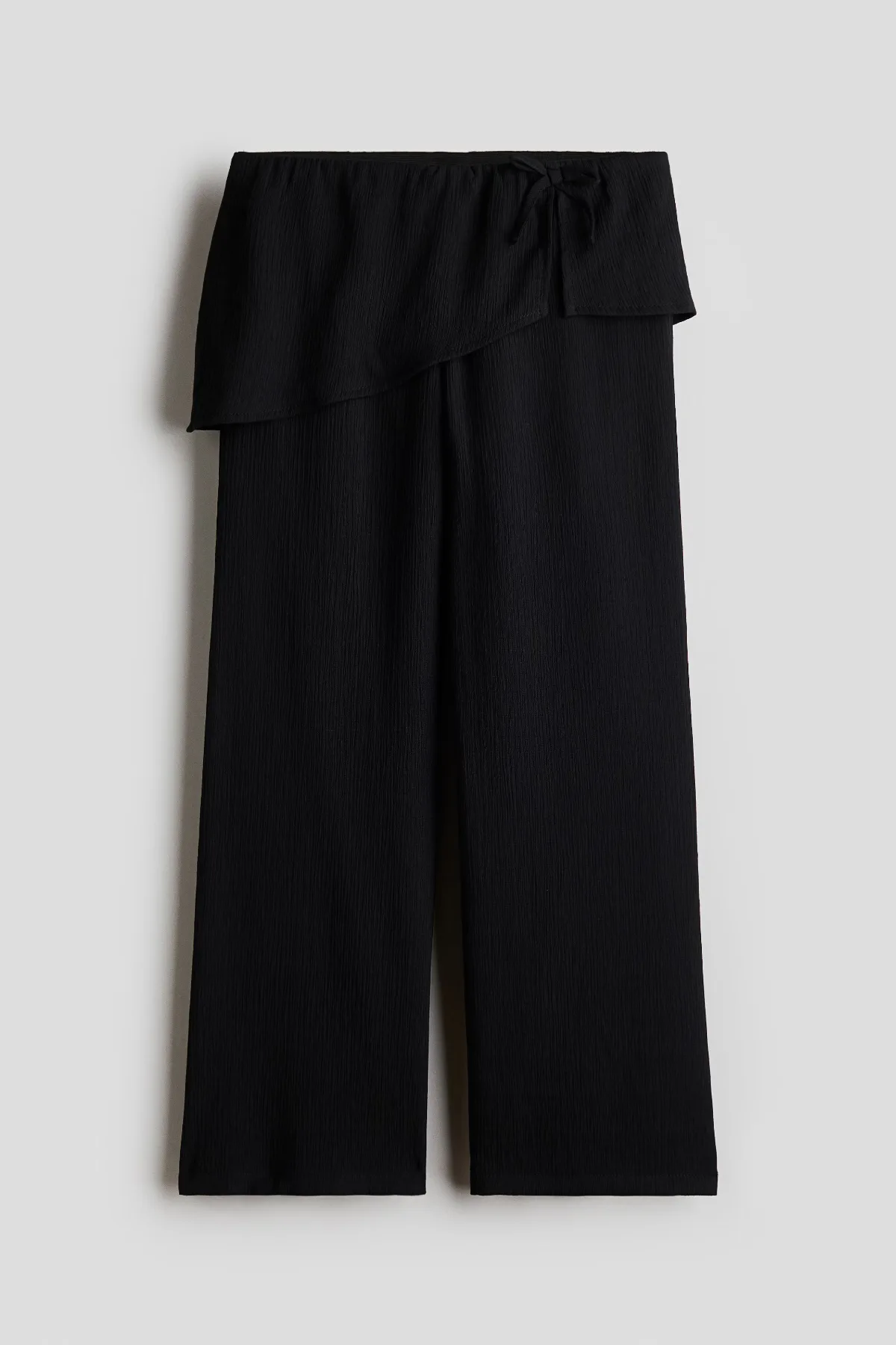 Crinkled Layered Pants by H&M