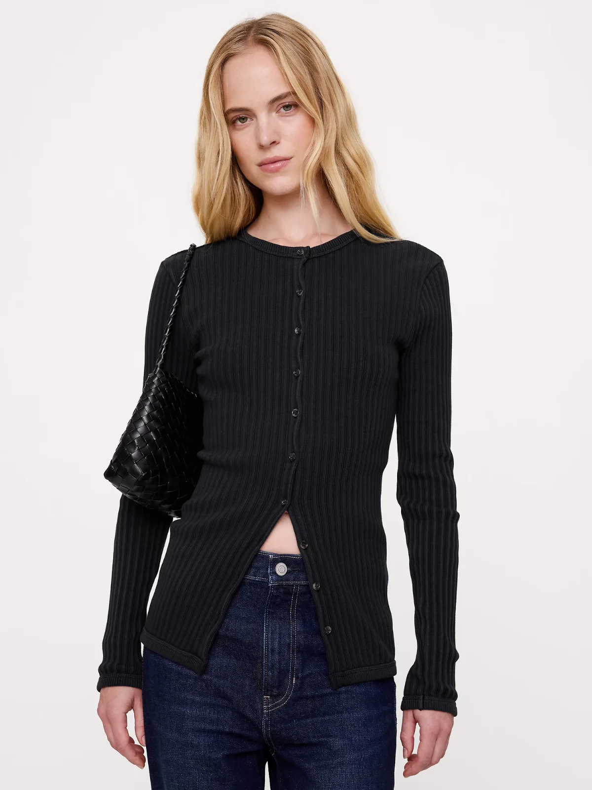 Ribbed Cardigan