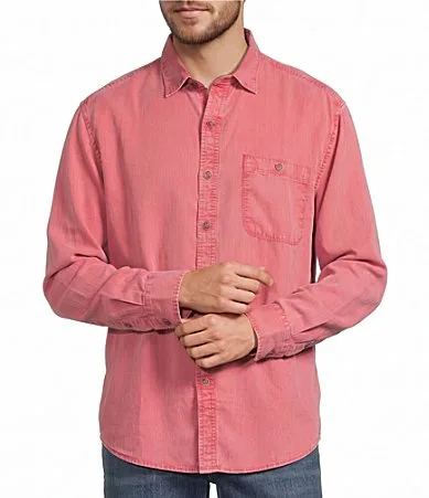 Bonfire Beach Twill Long Sleeve Woven Shirt by Tommy Bahama