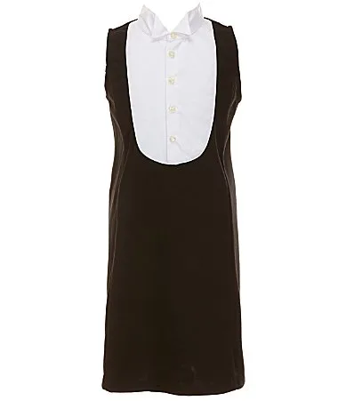 Sleeveless Tuxedo Dress by Polo Ralph Lauren