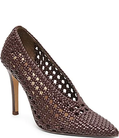 Emani Woven Leather Pumps by Dolce Vita