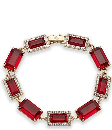 Lauren Ralph Lauren Baguette Flex Line Bracelet by Ralph Lauren