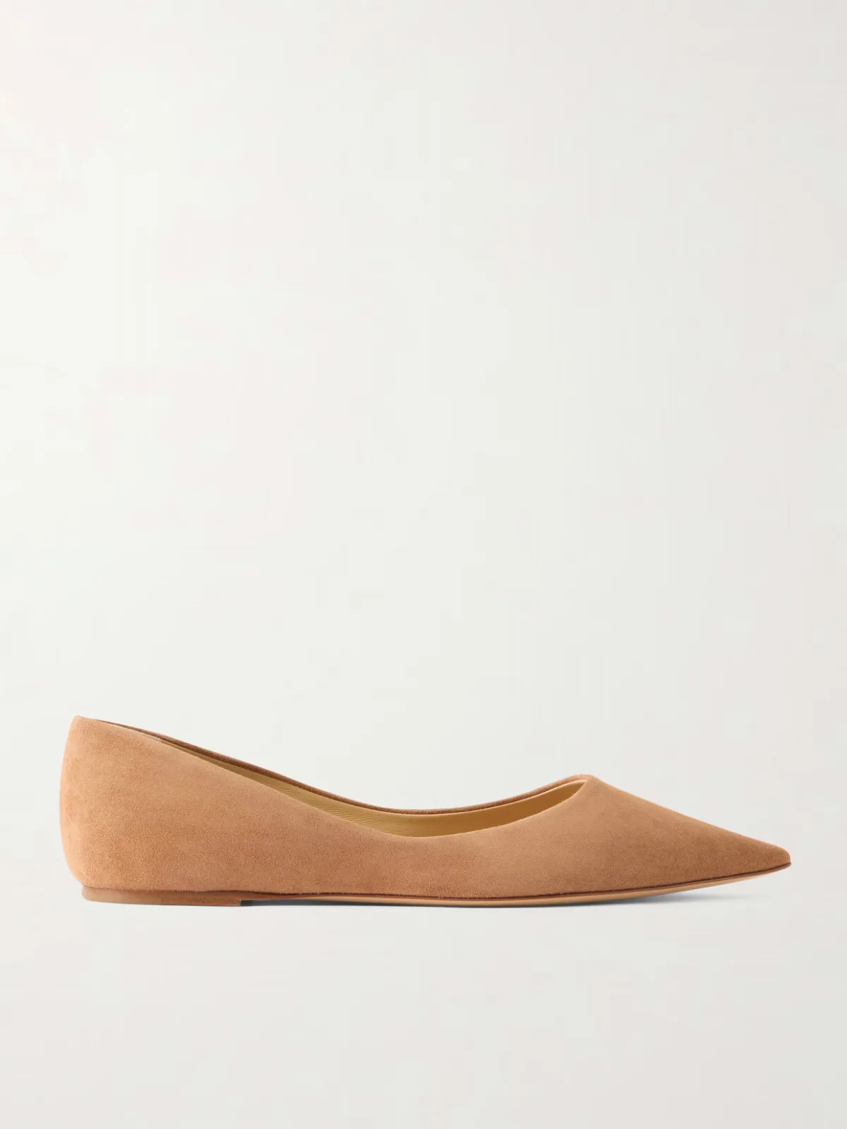 - Devil Suede Ballet Flats -