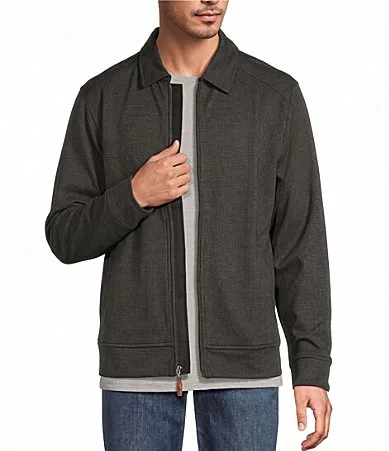 Astoria Full Zip Houndstooth Jacket by Tommy Bahama