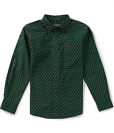Larkspur Geo Print Long Sleeve Woven Shirt by Ariat