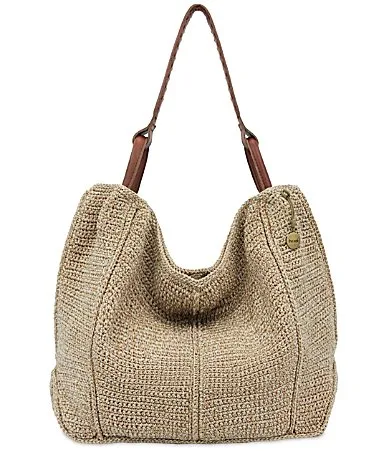 The Sak Los Feliz Crochet Slouchy Tote Bag by The Sak