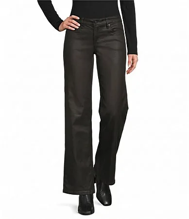 Hidden Jeans Ella Coated Straight Leg Jeans by Hidden Jeans