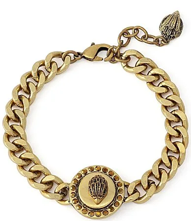 Kurt Geiger London Mansion Signature Eagle Disc Line Bracelet by Kurt Geiger