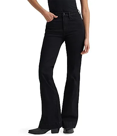 Bespoke High Rise Denim Trousers by Wrangler