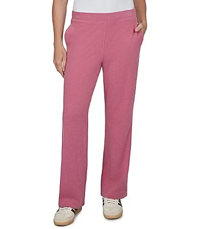Luxe Rib Knit Pull-On Pants
