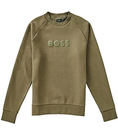 BOSS Salbo Long Sleeve Crew Neck by Hugo Boss
