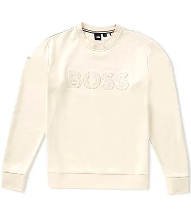 BOSS Solari Long Sleeve Sweatshirt by Hugo Boss