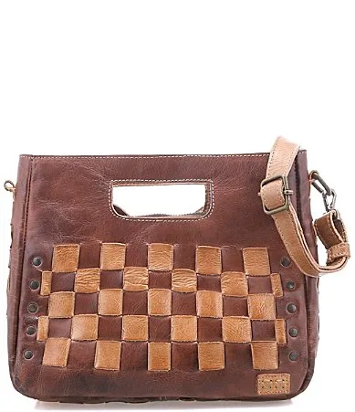 Keiki Woven Rustic Crossbody Bag by Bed Stu
