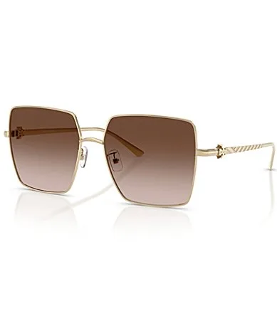 TY6120 57mm Square Sunglasses by Tory Burch