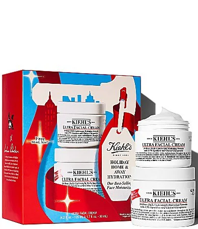 Holiday Home & Away Ultra Facial Cream Hydration Duo by Kiehl's