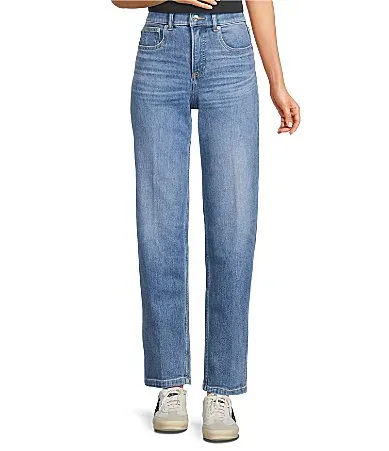 SPANXshape Authentic 360 90s Straight Leg Denim Jeans by SPANX