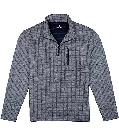 Delta Quarter Zip Pullover by Properly Tied