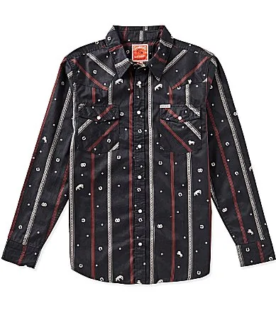 Printed Long Sleeve Woven Shirt by Sendero Provisions Co