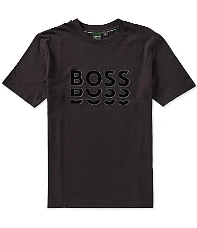 Logo Short Sleeve T-Shirt by Hugo Boss