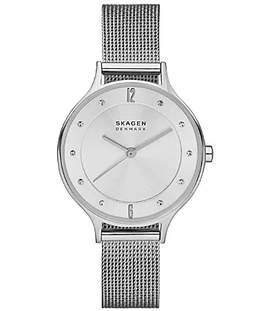 Anita Lille Steel Mesh Quartz Watch by Skagen