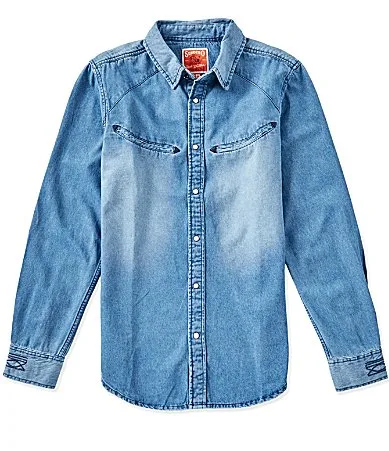 The Hondo Denim Western Shirt by Sendero Provisions Co